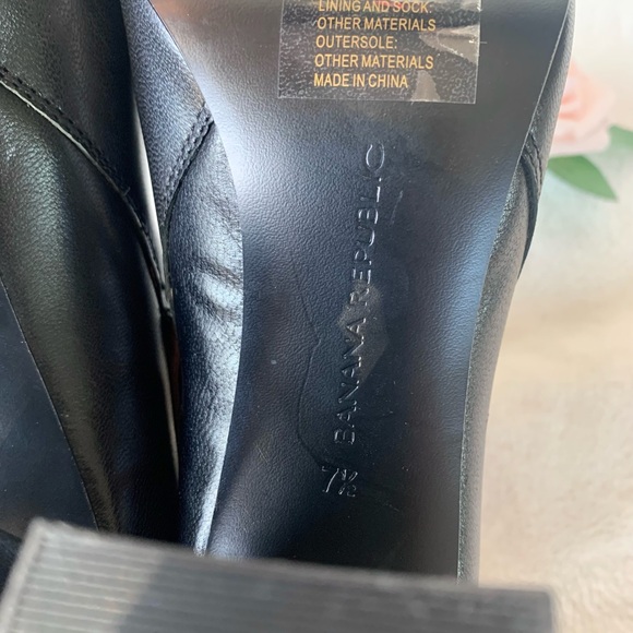 Banana Republic Gayle leather open toe ankle boots - Picture 7 of 15